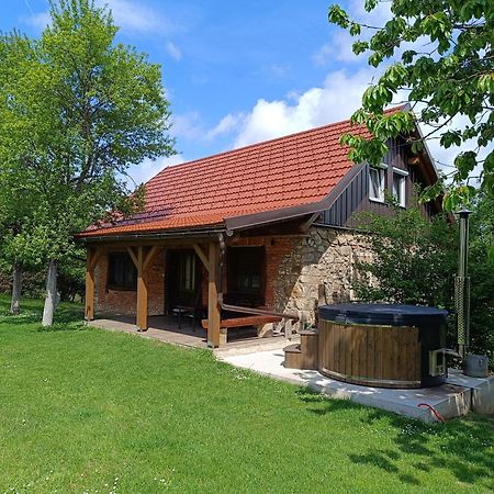 Holiday Home "Sleme" With Jacuzzi, Big Garden And Arbor With Fireplace Skrad Eksteriør billede