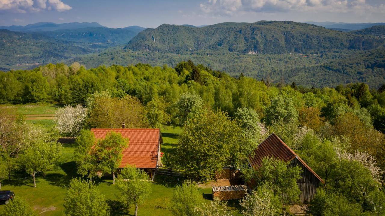 Holiday Home "Sleme" With Jacuzzi, Big Garden And Arbor With Fireplace Skrad Eksteriør billede
